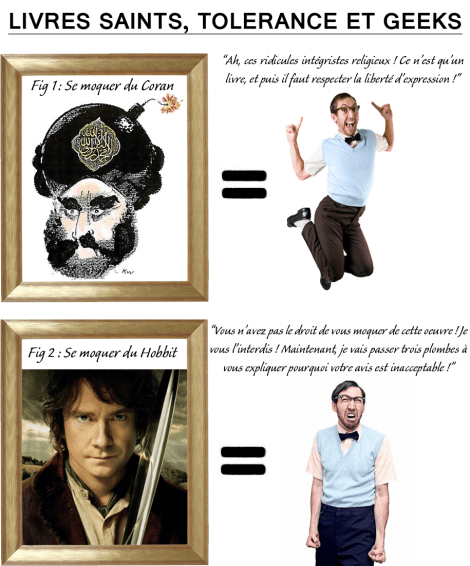 Fonctionne aussi si vous expliquez que Star Wars, c'est quand même bourré de trucs foireux, ou qu'Harry Potter se vautre toutes les 3 pages