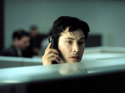 "Ne regarde surtout pas au-dessus de toi, tu verras un gros losange vert. Je te donnerai du Simflouze si tu me promets de ne plus y penser."