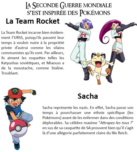 Si ça se trouve, j'ai raison ? Je vais en parler à EHESS. Pokemon