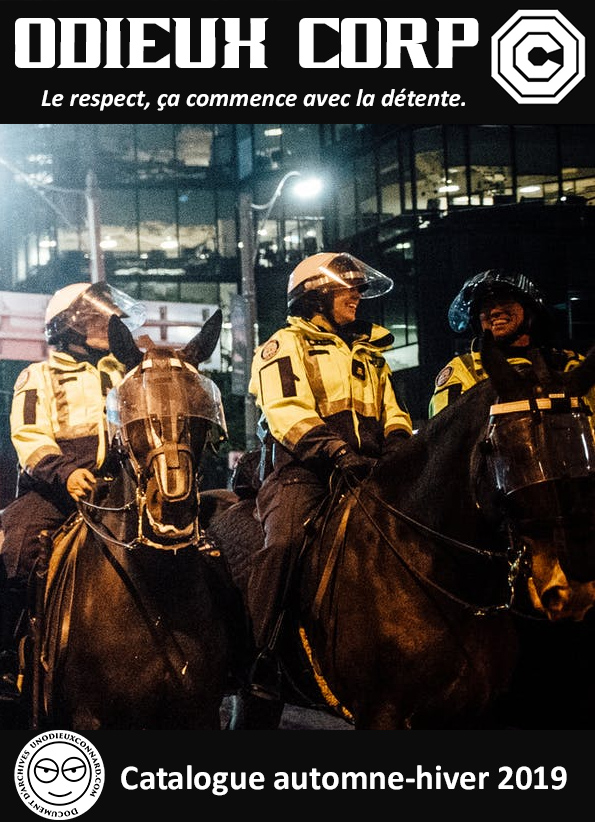Le cheval, meilleur ami de l'ordre depuis la Première Croisade.