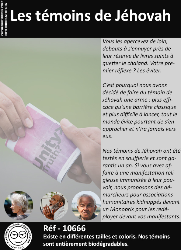 Fonctionne aussi avec les distributions de tracts du Rassemblement National.