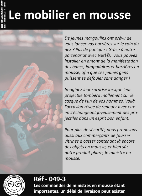 Ce qui m'embête, c'est quand on nous vole nos fascistes en mousse pour les inviter à la télé.