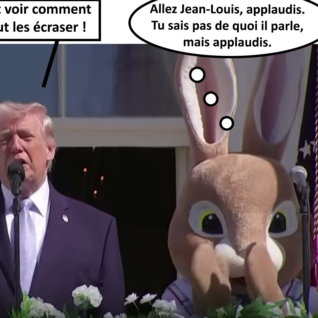 Ce qui résume la plupart des meetings politiques, notez.