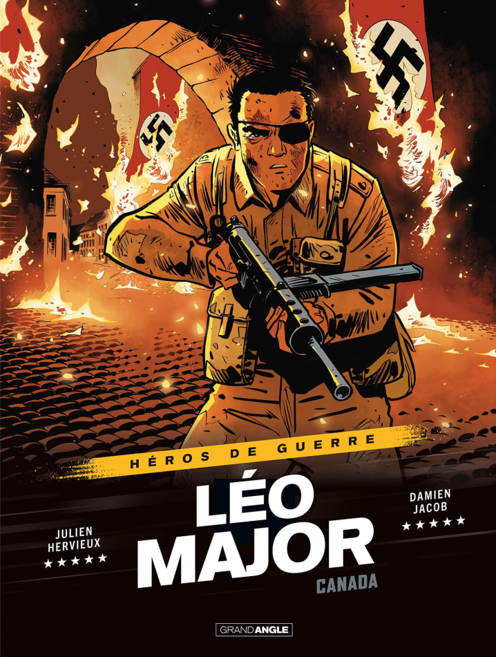 Il y a des flammes sur la couverture, je sais, je me fais peur parfois.